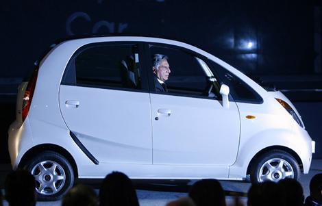 Ratan Tata in the Nano