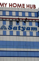 Satyam's offices - a Reuters photo