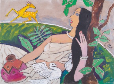 MFHusain Sita Lot 116 Christie's June 9 '11- 8025-116