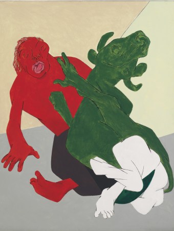 Lot 64 Tyeb Mehta- Mahishasura