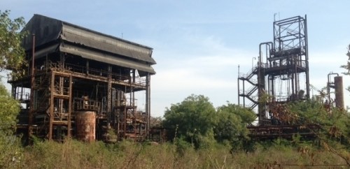 the site today - more photos below