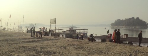 The Brahmaputra River at Guwahati