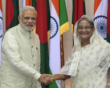 Narendra Modi and Sheikh Hasina