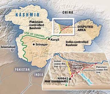 siachen map