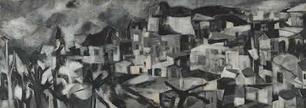 akbar-padamsee-greek-landscape-saffnat-sept-16