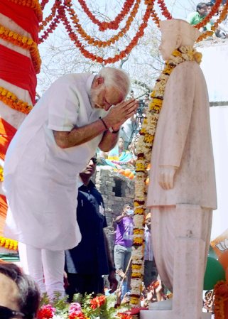 Prime Minister Narendra Modi in Varanasi