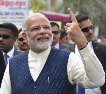 Modi after voting