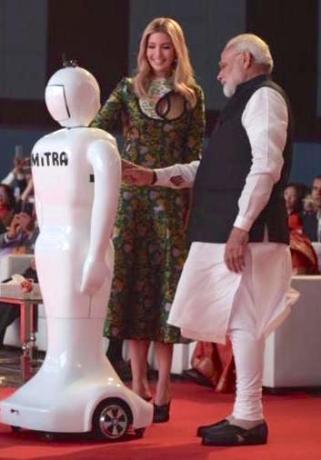 robot Ivanka Modi