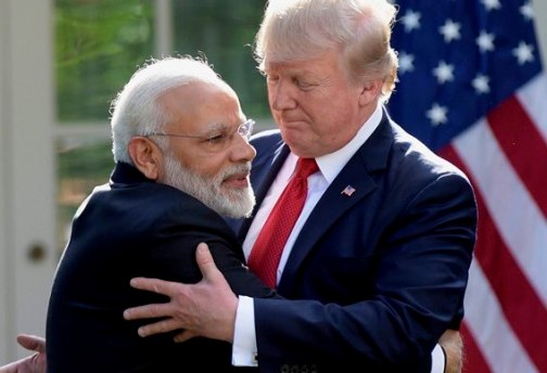Donald Trump, Narendra Modi