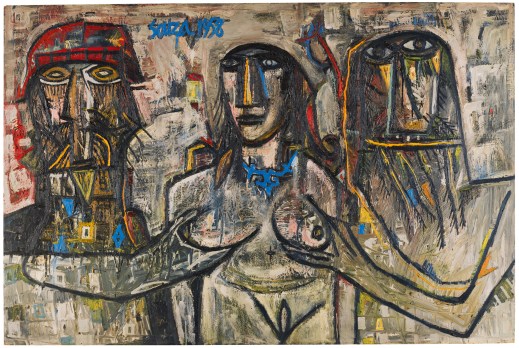 FN Souza- Susanna and the Elders