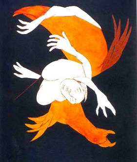 tyeb-mehta-falling-figure-with-bird