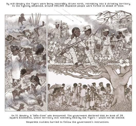 Refugees driven on - from net