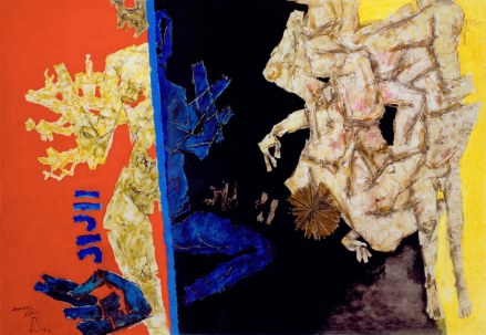 Husain Battle Ganga-Jamuna